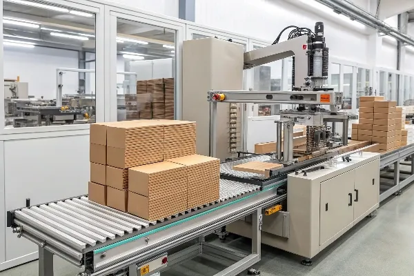 Automatic case erector folding cartons